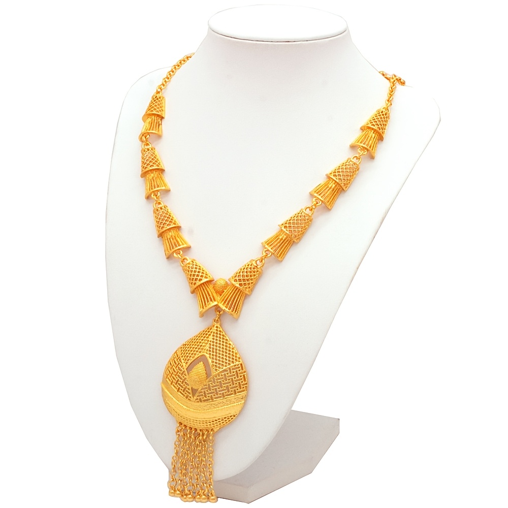 Middle Eastern Jewelry Set, Necklace, Earrings, Bracelet & Ring